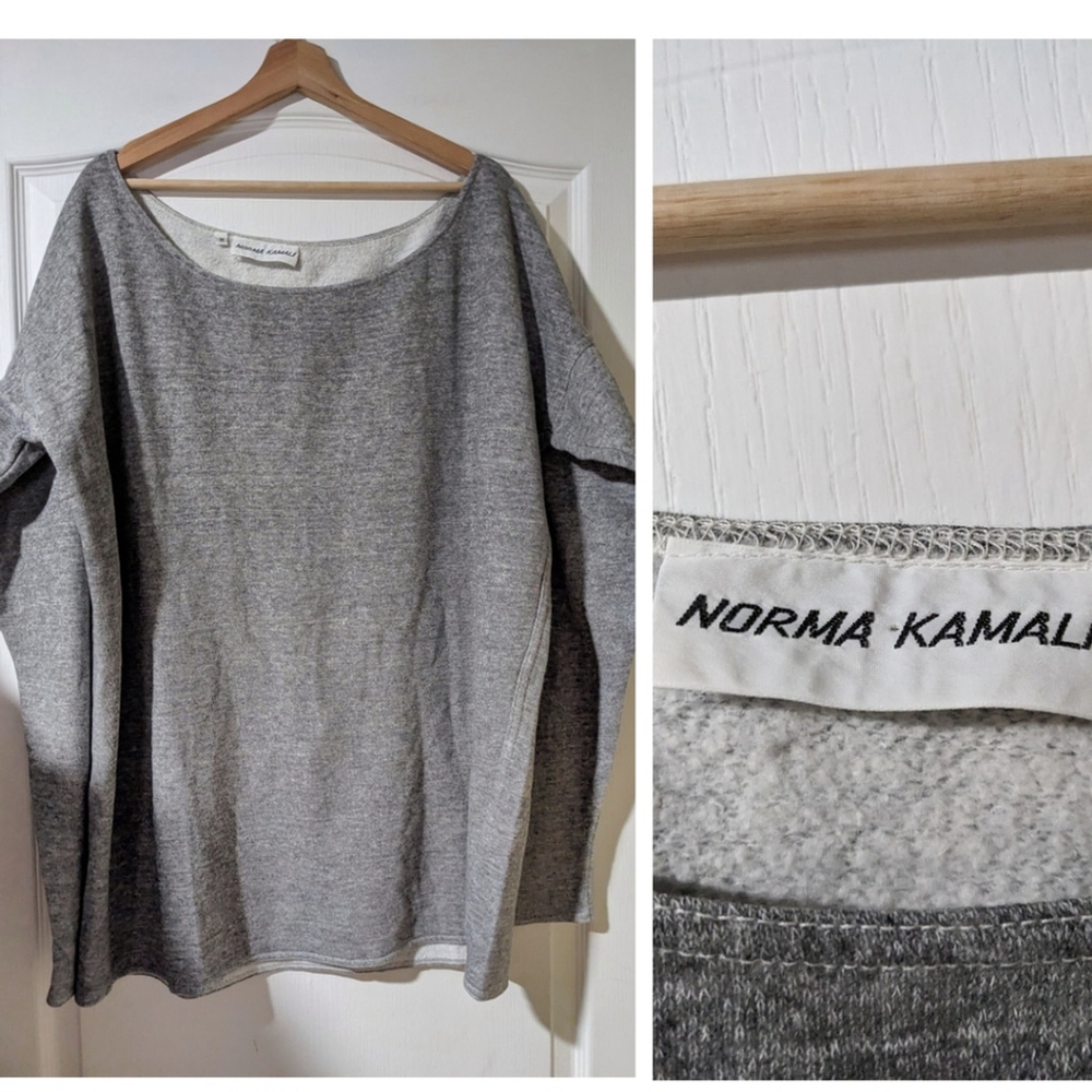 Rare Find! Vintage Norma Kamali | Drop Shoulder Tunic Sweatshirt